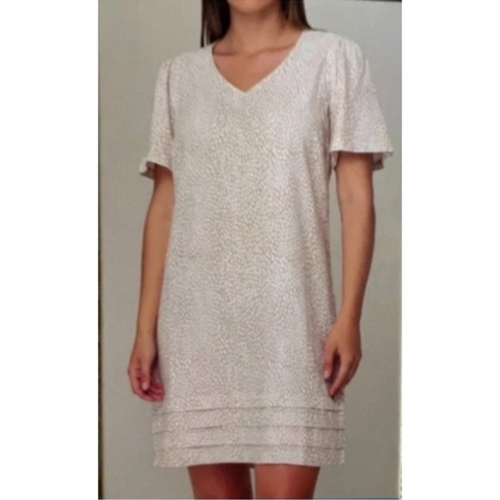 Nicole Miller Original Linen Blend Mini Dress